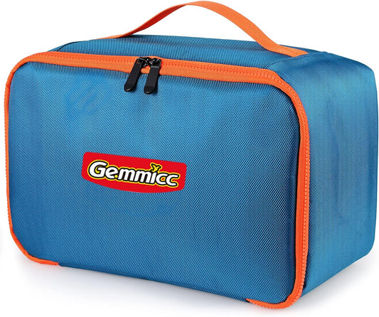 Gemmicc Toy Carry Case,Magnetic Tiles Storage Bag, Water Resistant Oxford Cloth Organizer, Box Storage Bin for Playroom, Classroom,Home Organization