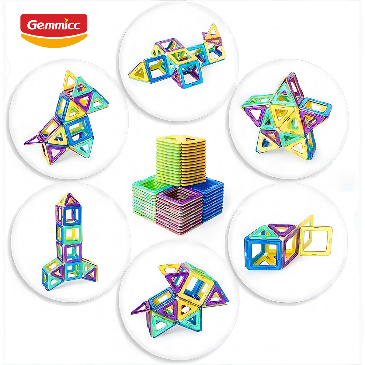 Gemmicc STEAM Educational Magnetic Blocks