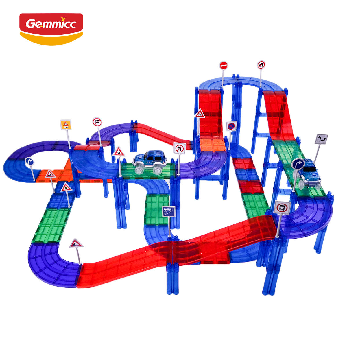 Gemmicc Magnetic Racing Car Track Set