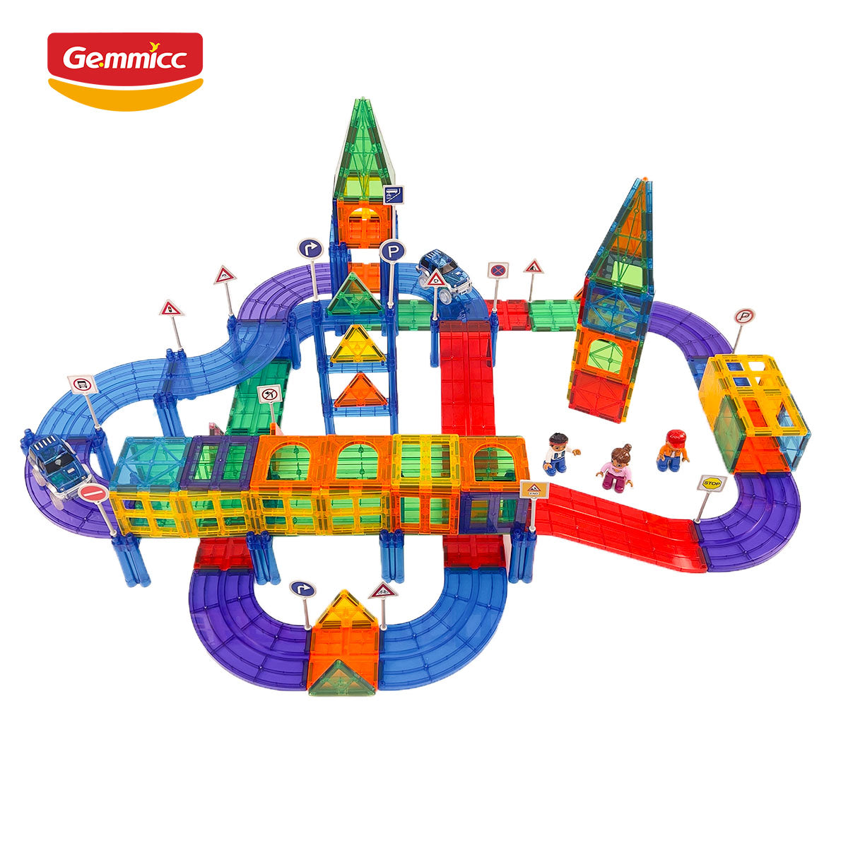 Gemmicc Magnetic Racing Car Track Set